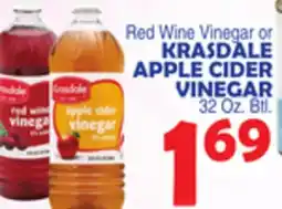 Bravo Supermarkets KRASDALE APPLE CIDER VINEGAR offer