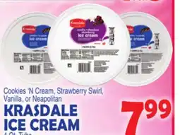 Bravo Supermarkets KRASDALE ICE CREAM offer