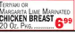 Bravo Supermarkets MARINATED CHICKEN BREAST offer