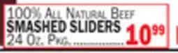 Bravo Supermarkets SMASHED SLIDERS offer