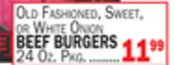 Bravo Supermarkets BEEF BURGERS offer