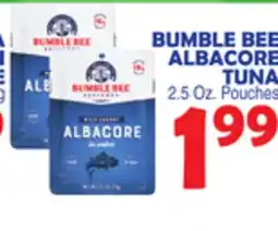 Bravo Supermarkets BUMBLE BEE ALBACORE TUNA offer