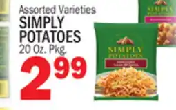 Bravo Supermarkets SIMPLY POTATOES offer