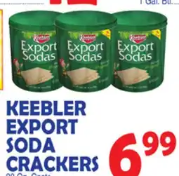 Bravo Supermarkets KEEBLER EXPORT SODA CRACKERS offer