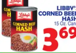 Bravo Supermarkets LIBBY'S CORNED BEEF HASH offer