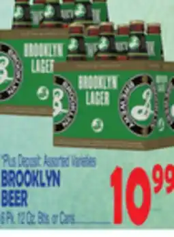 Bravo Supermarkets BROOKLYN BEER offer