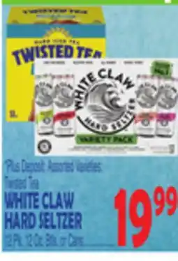 Bravo Supermarkets WHITE CLAW HARD SELTZER offer