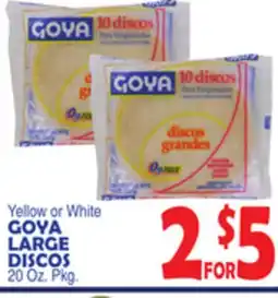 Bravo Supermarkets GOYA LARGE DISCOS offer