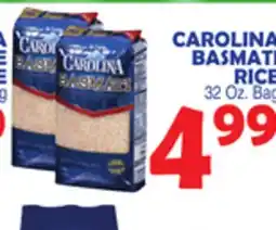 Bravo Supermarkets CAROLINA BASMATI RICE offer