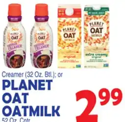 Bravo Supermarkets PLANET OAT OATMILK, 52 Oz. Cntr offer