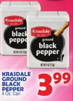 Bravo Supermarkets KRASDALE GROUND BLACK PEPPER offer