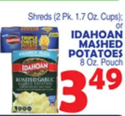 Bravo Supermarkets IDAHOAN MASHED POTATOES offer