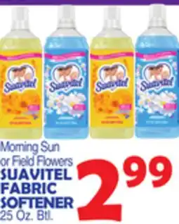 Bravo Supermarkets SUAVITEL FABRIC SOFTENER offer
