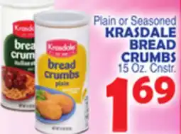 Bravo Supermarkets KRASDALE BREAD CRUMBS offer