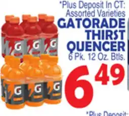 Bravo Supermarkets GATORADE THIRST QUENCER offer