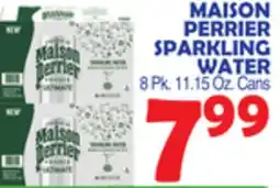 Bravo Supermarkets MAISON PERRIER SPARKLING WATER offer