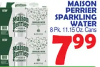 Bravo Supermarkets MAISON PERRIER SPARKLING WATER offer