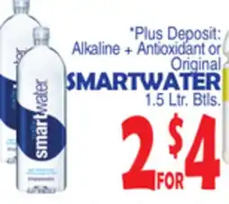 Bravo Supermarkets SMARTWATER offer