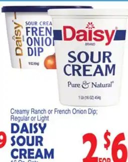 Bravo Supermarkets DAISY SOUR CREAM offer