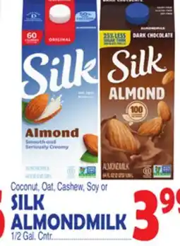 Bravo Supermarkets SILK ALMONDMILK offer