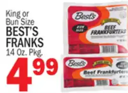 Bravo Supermarkets BEST'S FRANKS offer