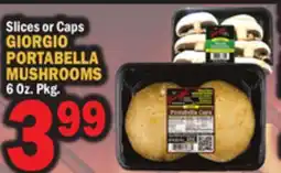 Bravo Supermarkets GIORGIO PORTABELLA MUSHROOMS offer