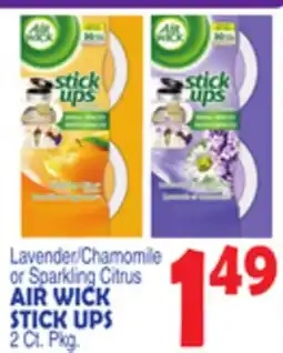 Bravo Supermarkets AIR WICK STICK UPS offer