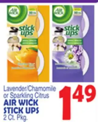 Bravo Supermarkets AIR WICK STICK UPS offer