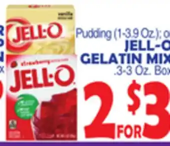 Bravo Supermarkets JELL-O GELATIN MIX offer