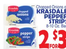 Bravo Supermarkets KRASDALE PEPPER STRIPS offer