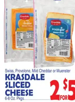 Bravo Supermarkets KRASDALE SLICED CHEESE offer