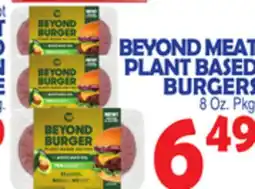 Bravo Supermarkets BEYOND MEAT PLANT BASED BURGERS offer