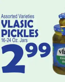 Bravo Supermarkets VLASIC PICKLES offer