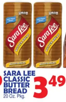 Bravo Supermarkets SARA LEE CLASSIC BUTTER BREAD offer