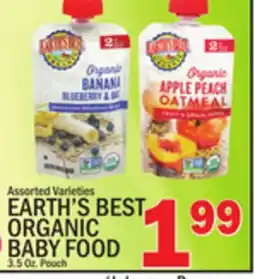 C Town EARTH'S BEST ORGANIC BABY FOOD offer