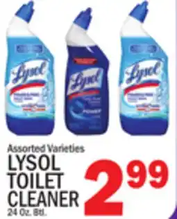 C Town LYSOL TOILET CLEANER offer