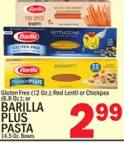 C Town BARILLA PLUS PASTA 14.5 Oz. Boxes offer