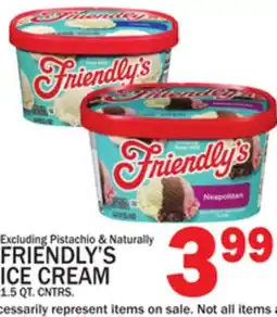 C Town FRIENDLY'S ICE CREAM offer
