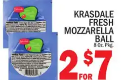 C Town KRASDALE FRESH MOZZARELLA BALL offer