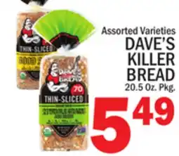 C Town DAVE'S KILLER BREAD offer