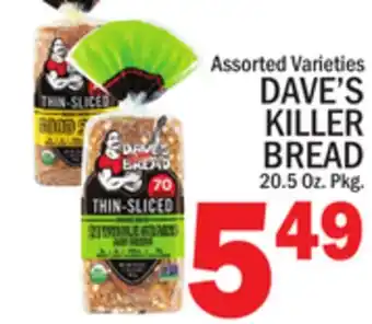 C Town DAVE'S KILLER BREAD offer