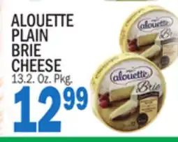 C Town ALOUETTE PLAIN BRIE CHEESE offer