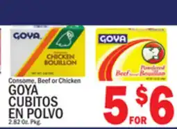 C Town GOYA CUBITOS EN POLVO offer