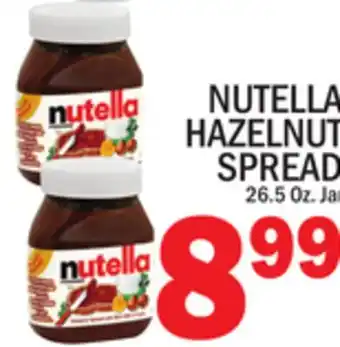 C Town NUTELLA HAZELNUT SPREAD offer