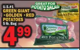 C Town GREEN GIANT GOLDEN, RED POTATOES offer