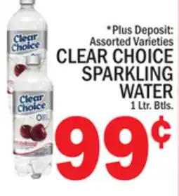 C Town CLEAR CHOICE SPARKLING WATER offer