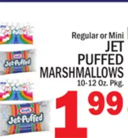 C Town KRAFT JET PUFFED MARSHMALLOWS offer