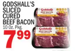 C Town GODSHALL'S SLICED CURED BEEF BACON offer
