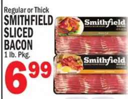 C Town SMITHFIELD SLICED BACON offer