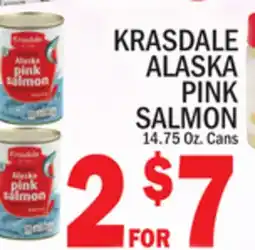 C Town KRASDALE ALASKA PINK SALMON offer